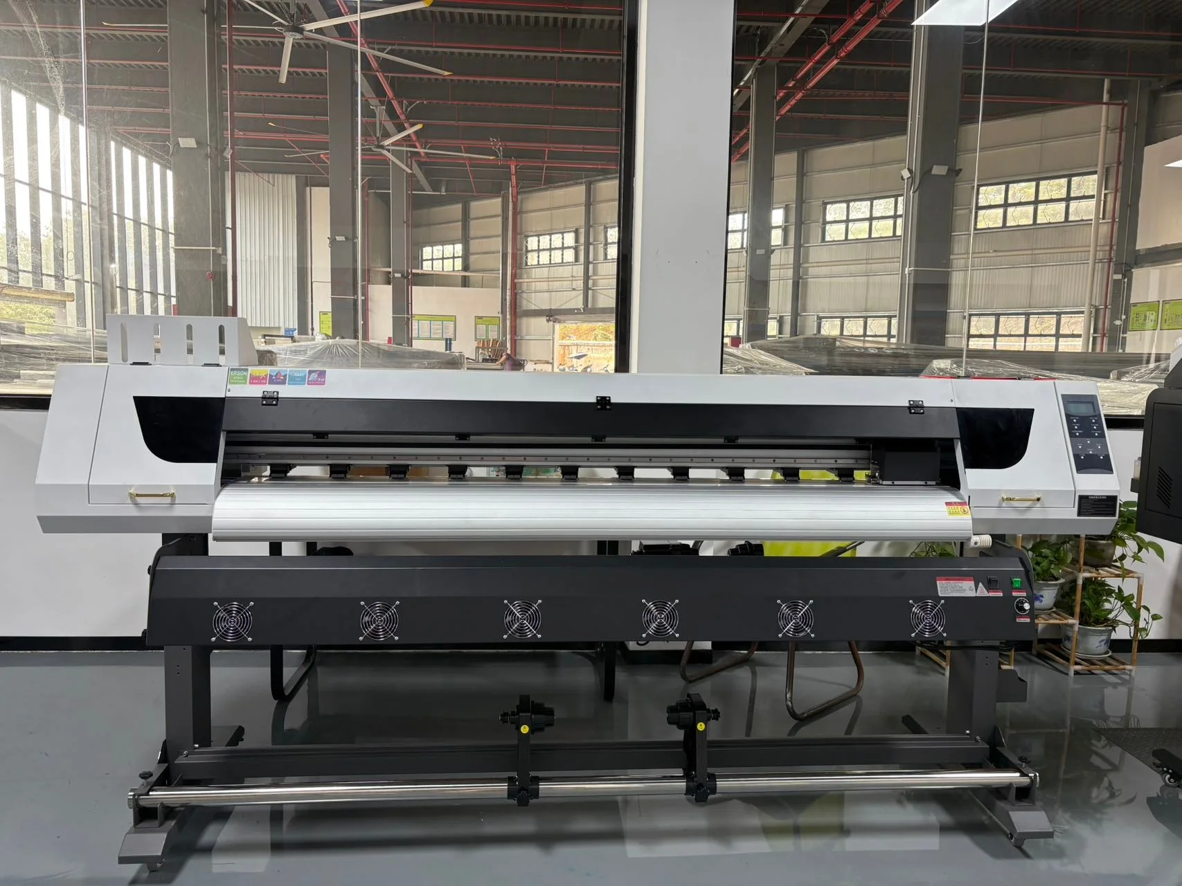 1.9m Single Head Eco Solvent Printer for Advertising Vinyl Sticker