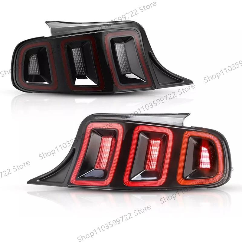 

Red Turn Light US Version LED Taillight For Ford Mustang 2013 2014 Car Brake Reverse Light Driving Light Signal Warning Light