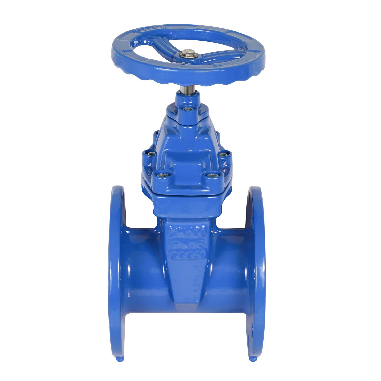 DN150 DN300 DN350 Pn10 Pn16 Din F4 Bs5163 Os Y Handwheel Gate Valve Hydraulic Flange Connection