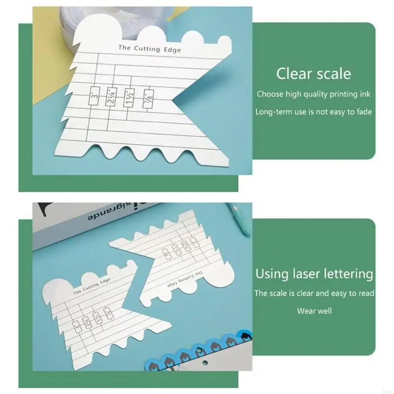 W89C حاكم القطع حاكم خياطة خياطة حاكم الترقيع الحاكم على الحرف