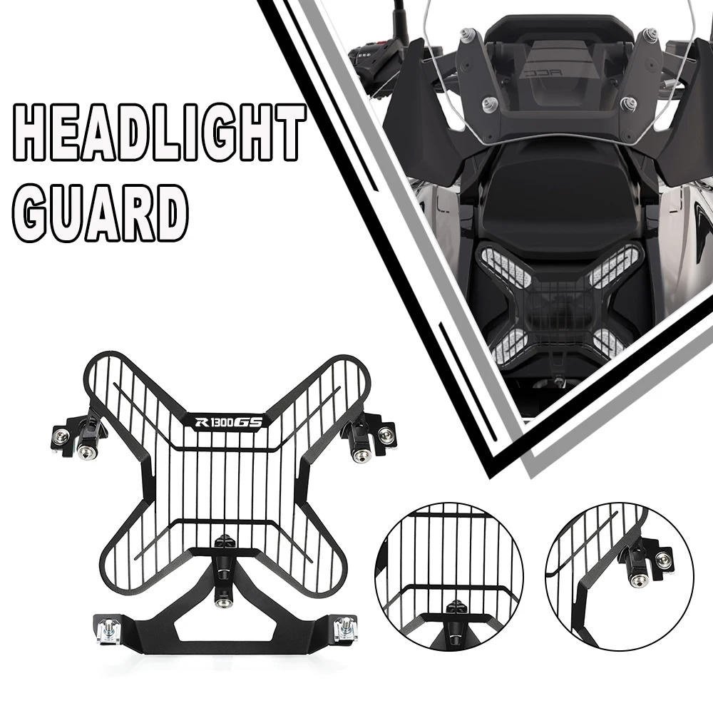 

R1300 GS FOR BMW R1300GS R 2023 2024 2025 1300GS R 1300 GS ADV ADVENTURE Motorcycle Front Headlight Protector Guard Lense Cover