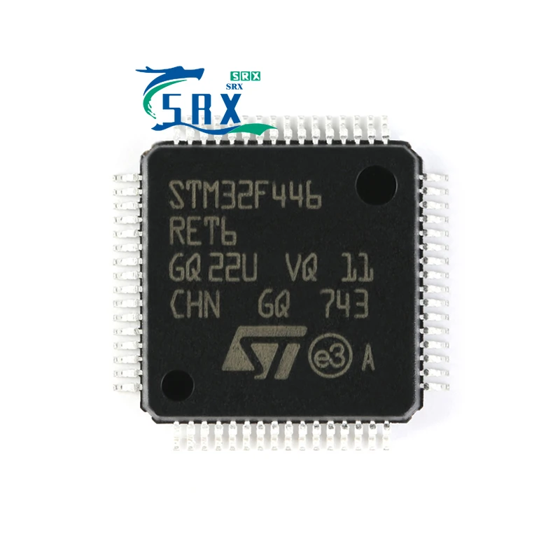 オリジナル本物 STM32F446RET6 LQFP-64 ARM Cortex-M4 32 ビットマイクロコントローラ MCU 大量注文の場合はお問い合わせください