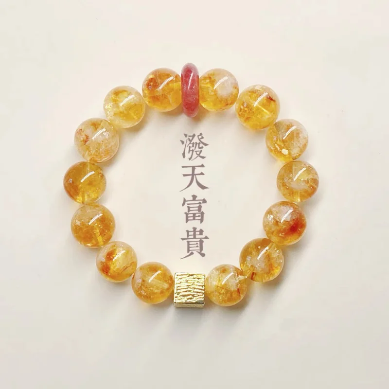 

Дизайн, привлекающий богатство, счастливая бусина, удачи, желтая пагода, женская подруга на день рождения