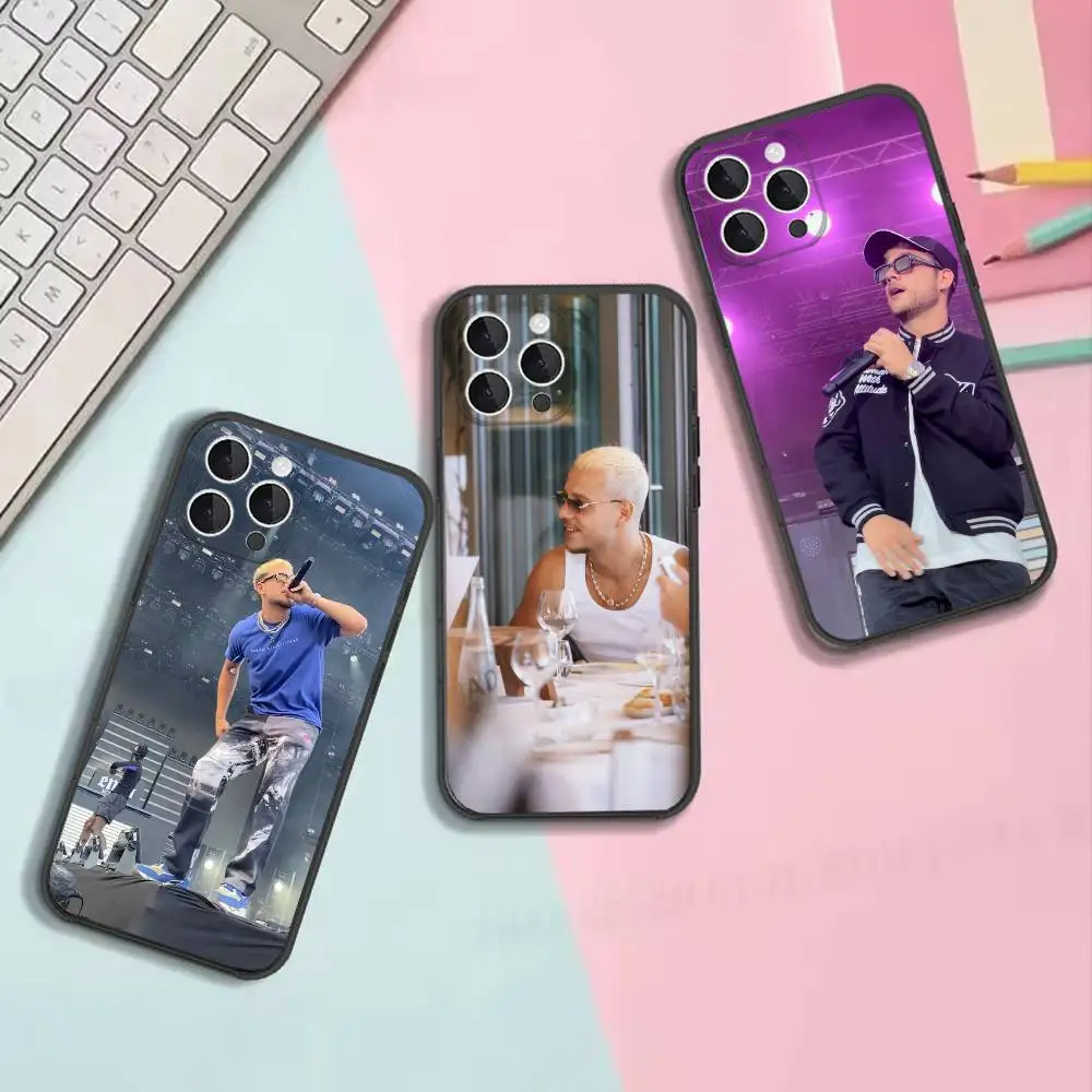 R-Rapper Mathieu PLK French Phone Case For iPhone17,16,15,14,13,12,11,Pro,Max,Plus,X,XS,SE4,E,Mini Shockproof Soft Cover