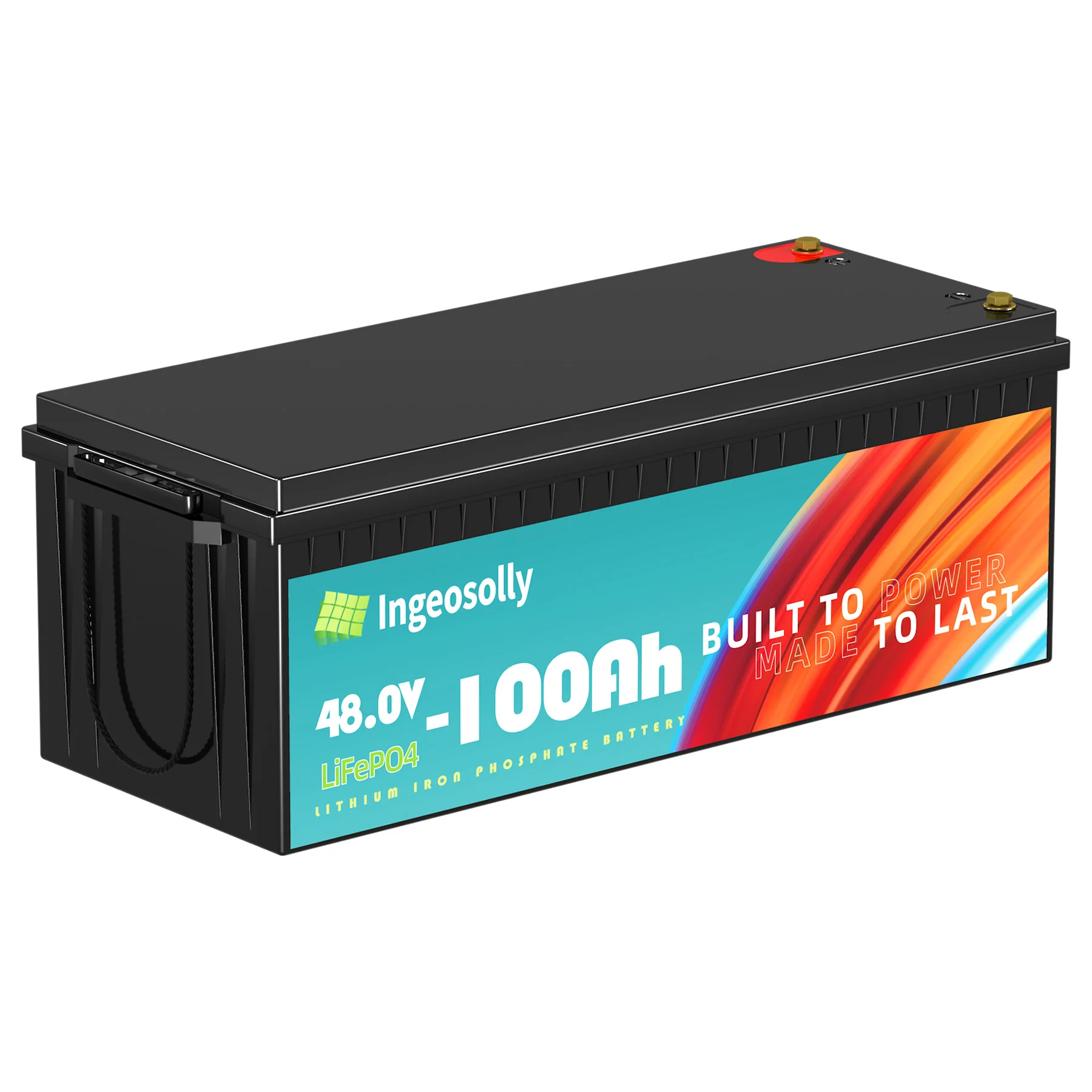 12V 24V 100AH 200AH Rechargeable LiFePO4 Lithium Battery for Camping/Boat/Fishing / Mortorhome / Rotary Motor No Tax