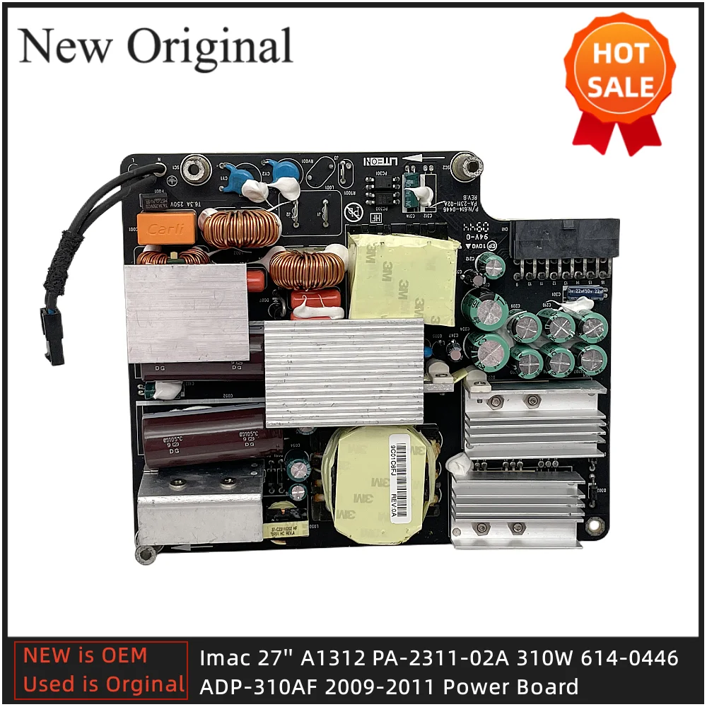 

PSU Power Supply for Imac 27'' A1312 PA-2311-02A 310W 614-0446 ADP-310AF 2009-2011 Power PSU Supply Board