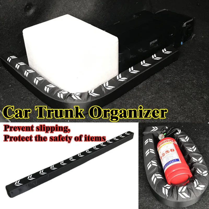 Car Trunk Organizer Flexible -Unique Gift Car Storage Organization protecting item safety,Accessories for Car, SUV Sedan