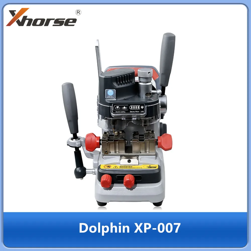 

Xhorse Dolphin XP-007 XP007 Станок для ручной резки ключей для лазерных/димчей/плоских ключей Встроенная литиевая батарея