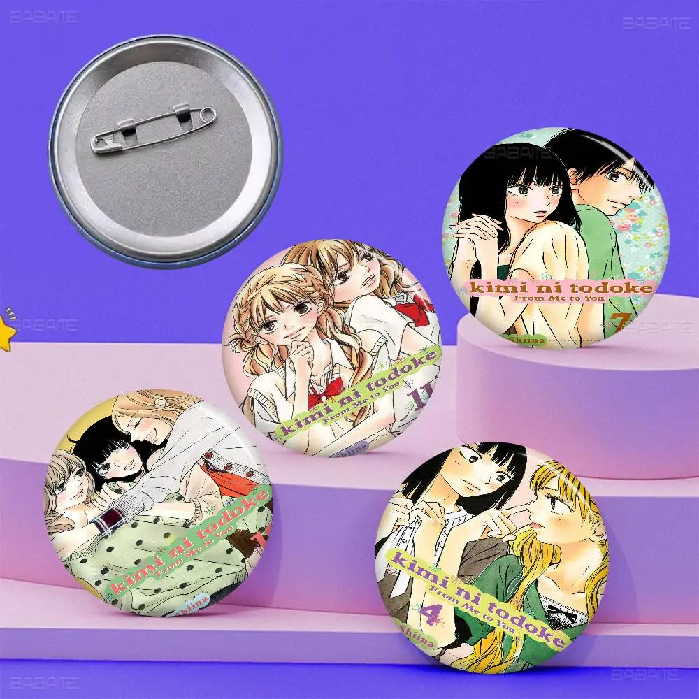 كيمي ني تودوك مني إلىك أنيمي زر دبوس بروش اليدوية للملابس الكرتون شارة ظهره الديكور مجوهرات اكسسوارات #5