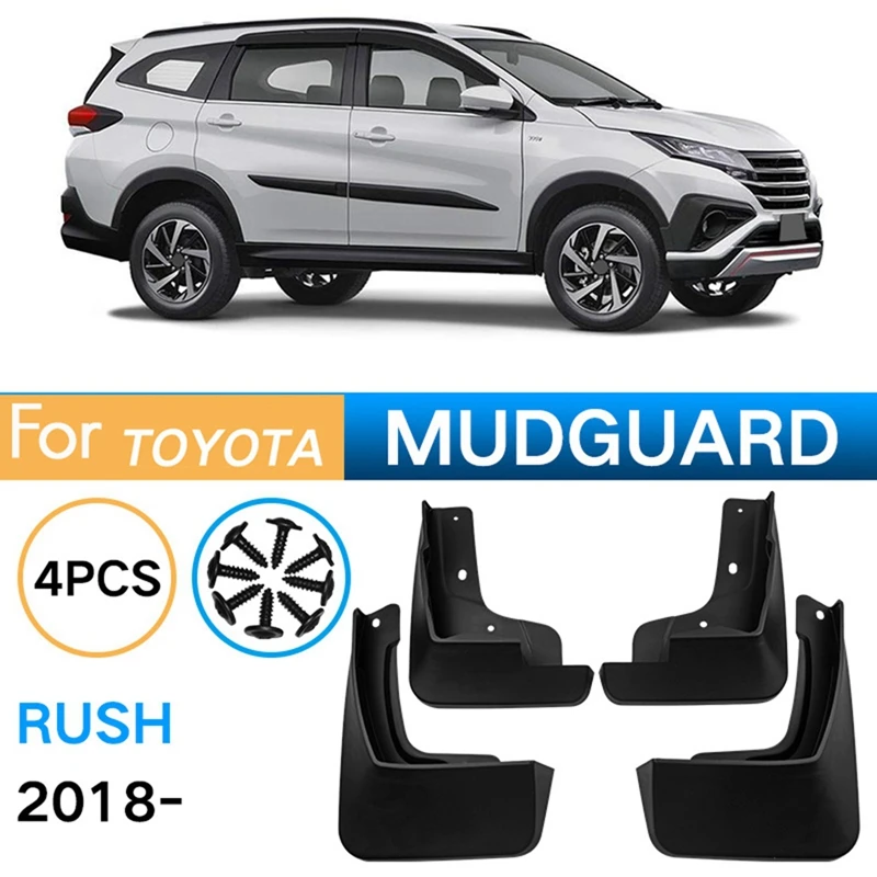 

4 шт., брызговики для Toyota Rush 2018-2023