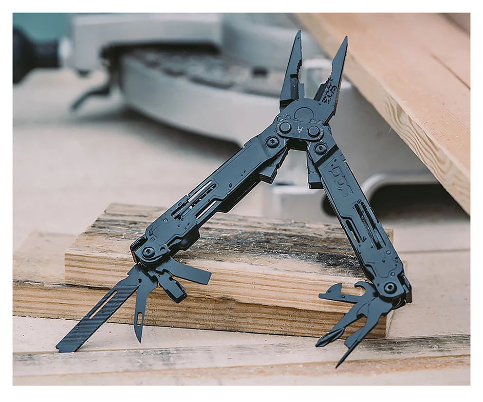 SOG 18 in 1 Multi-Tool PowerAccess Faltbare Zange Taschen-Multifunktionswerkzeug EDC Handwerkzeug für Survival-Camping-Zubehör DIY – Detail 7