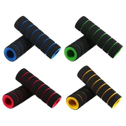 2Pc/1pair Bicycle Grips Bike Racing Bicycle Motorcycle Handle Anti-Skid Foam Sponge Cover Soft Handlebar Mountain Bike Bar