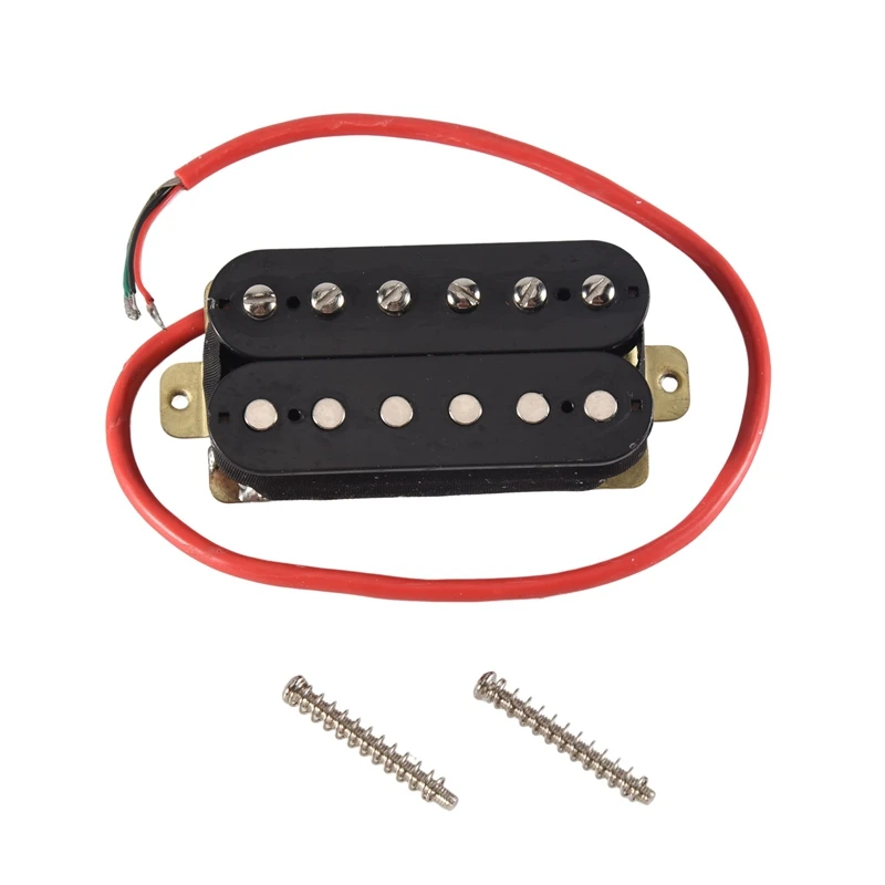 Electric Guitar Humbucker Pickups Bridge Alnico V Pickup Black