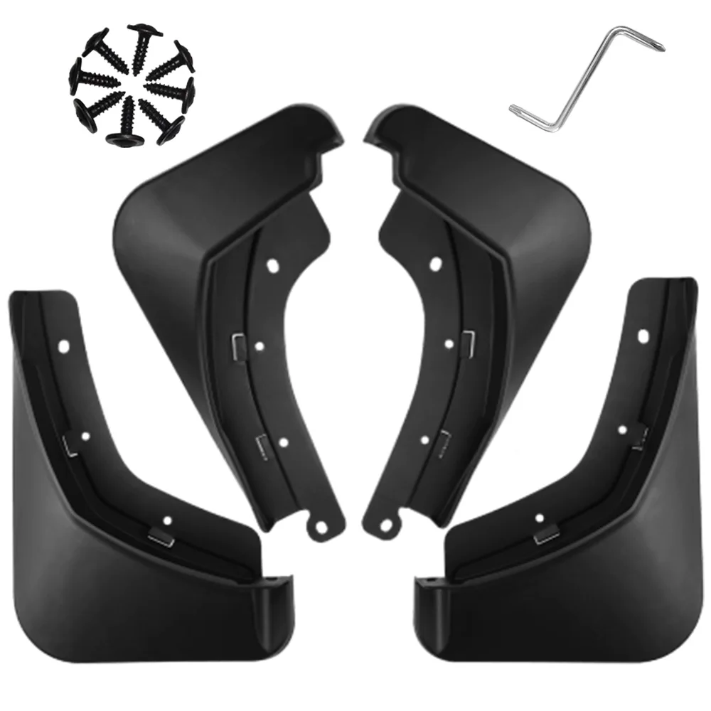 

Колеса, брызговики, аксессуары, замена брызговика, 4 шт., защита крыльев для Chevrolet Trax 2024-2025, черный