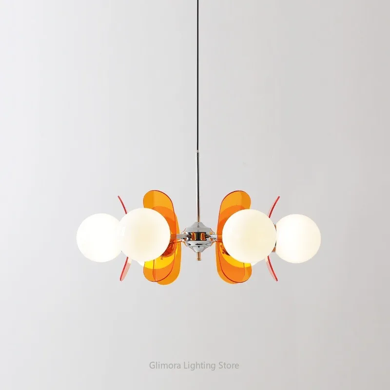 

Wabi-sabi Style Restaurant Chandelier Designer Magic Bean Dining Table Chandelier Master Eye Protection Ceiling Led Lamp