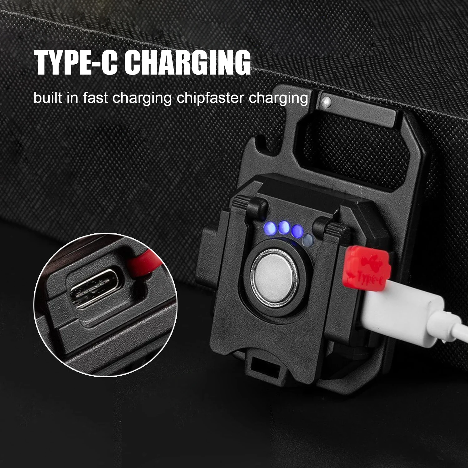 Linterna Led recargable, artículos de defensa Personal de autodefensa, minilinternas de alta potencia, linterna con carga Usb