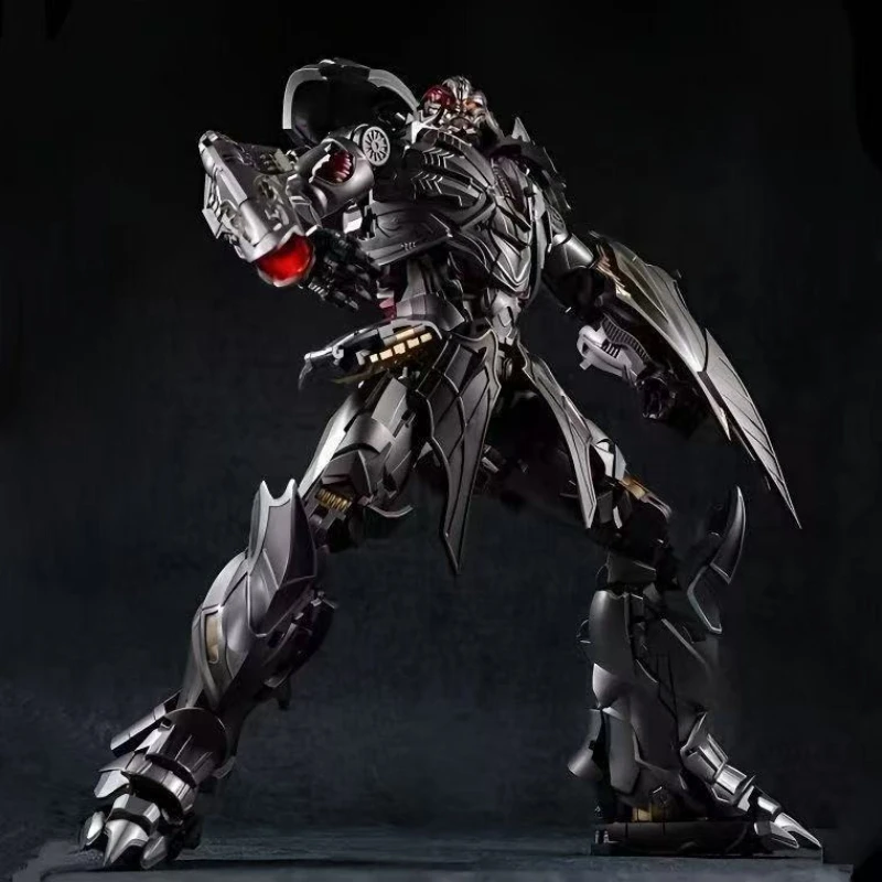 Auf Lager Transformation Spielzeug BMB BS-02 Legierung Version von Knight Megatron Action Figur Leuchtendes Modell Original Box Sammlung Geschenk