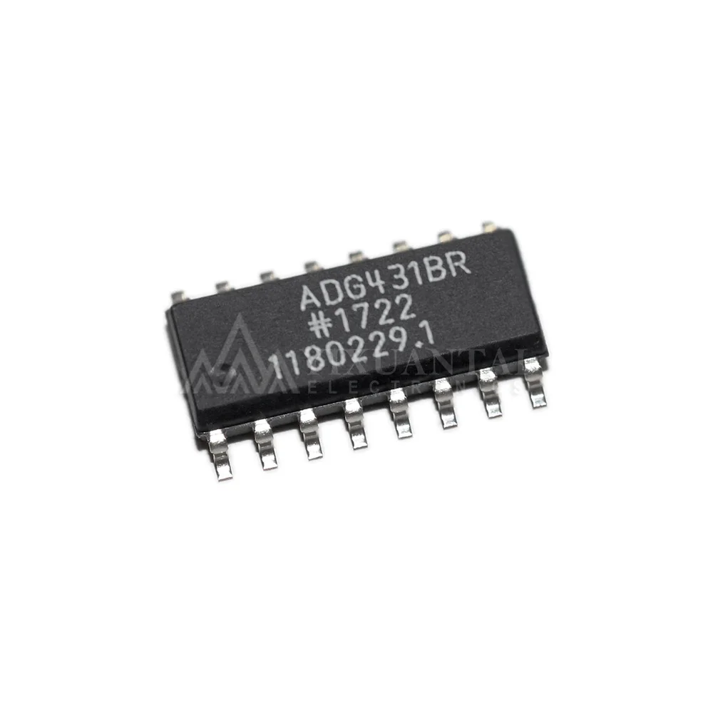 

5/10/20pcs/lot Free shipping ADG431BR ADG431 IC SWITCH SPST-NCX4 24OHM 16SOIC New Original