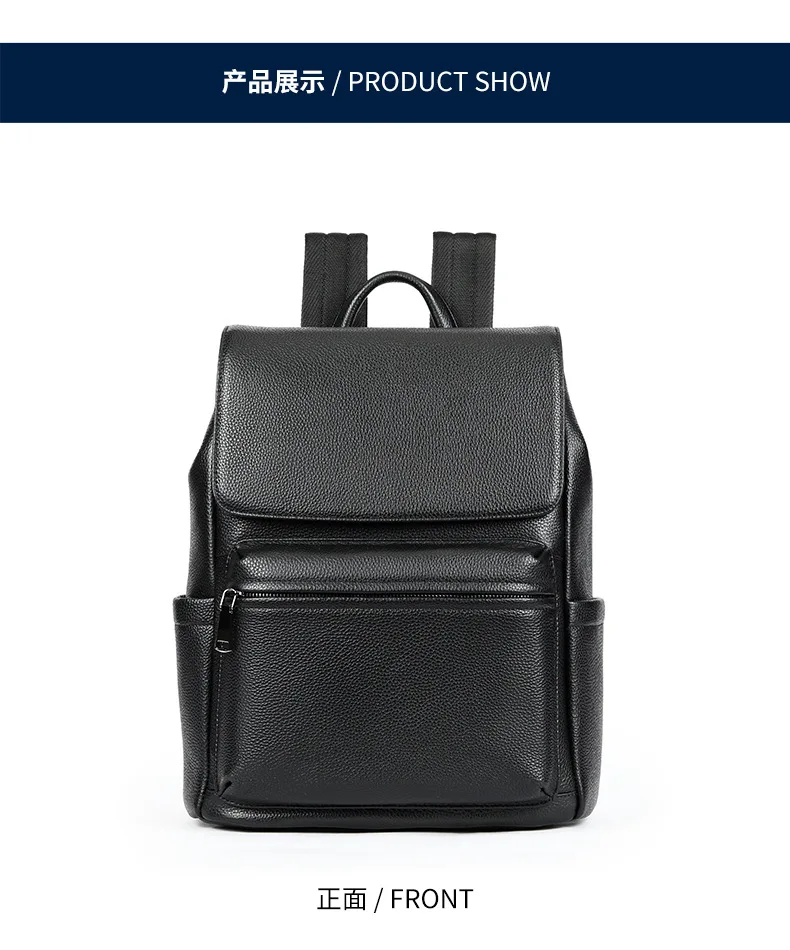 أزياء المرأة جلد البقر الحقيقي محمول على ظهره الشباب الطلاب حقائب الظهر للمراهقات المدرسية حقيبة كتف عادية في الهواء الطلق