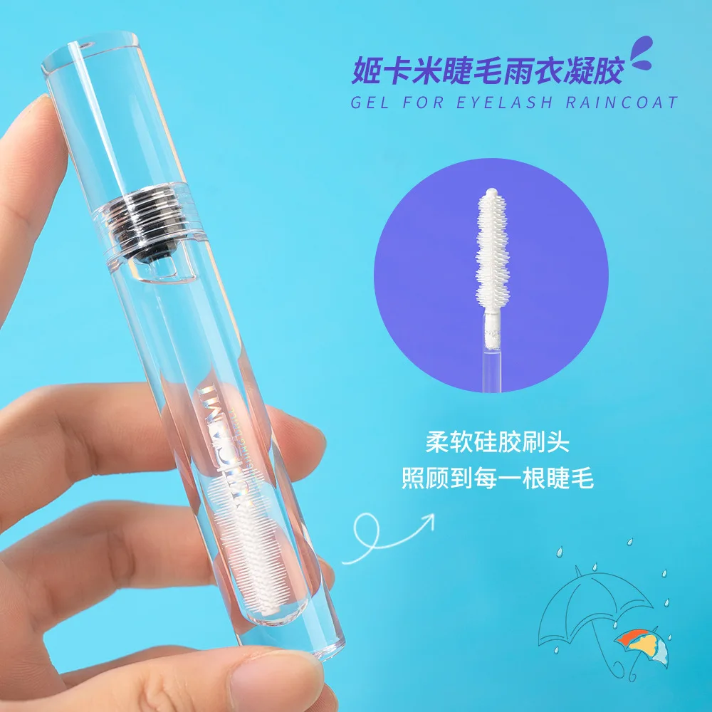 كريم محسن جل نمو الرموش شفاف سريع الجفاف سائل نمو الحواجب مستحضرات التجميل النسائية رموش طبيعية ماسكارا إطالة