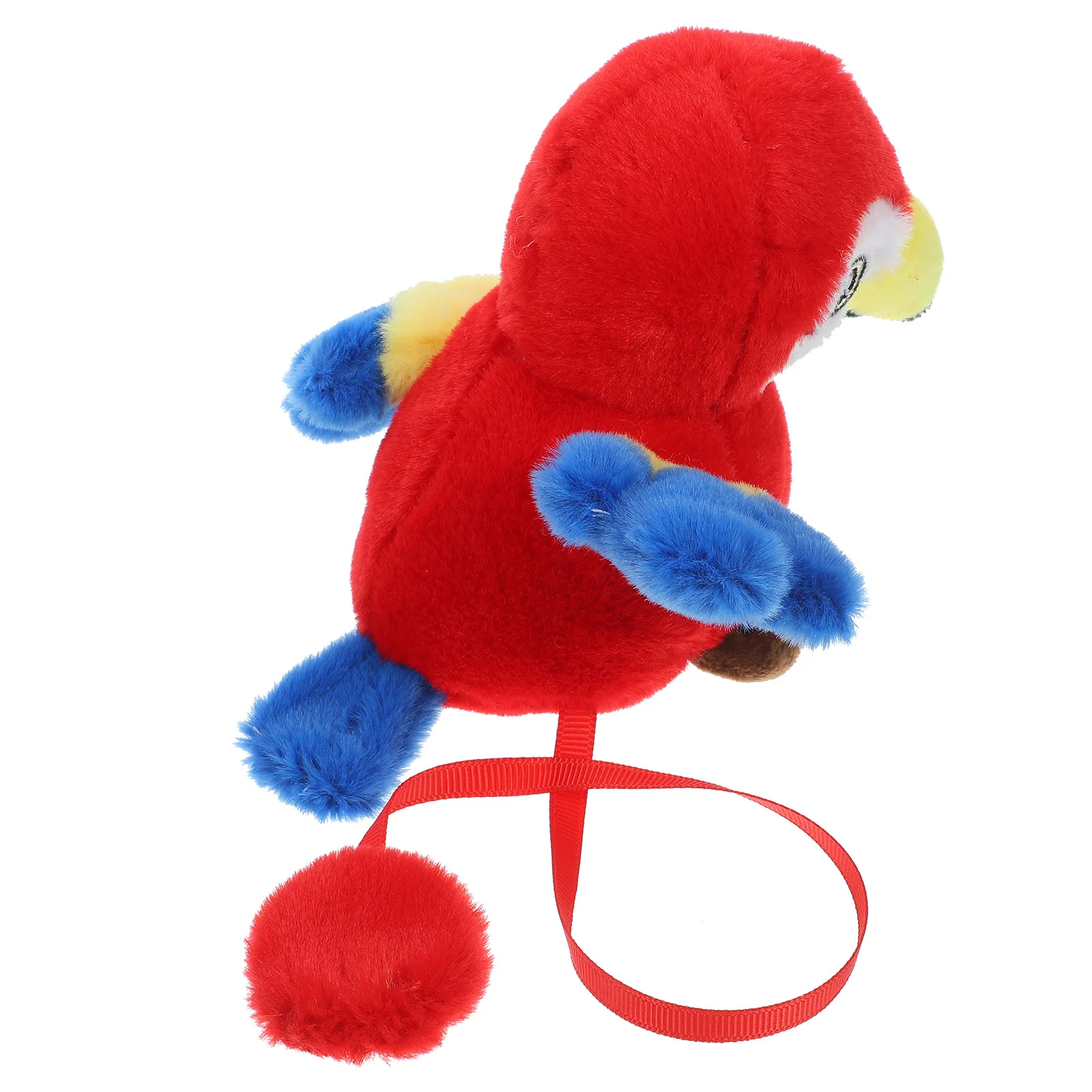 Pirate Costume Role Play Simulation Parrot Toy Clothing Parrots Plush Shoulder Child