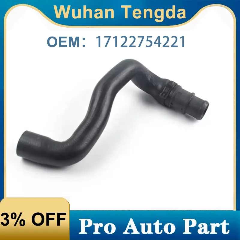 17122754221 Water Tank Radiator Hose Engine Parts For BMW MINI Cooper R55 R56 R57 R58 R59 2006-2015