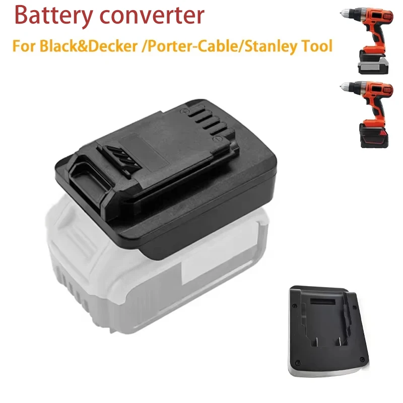 

Battery Adapter Converter For Dewalt 18v 20v Lithium Battery To For Black&Decker For Porter-Cable For Stanley 18V 20V Power Tool