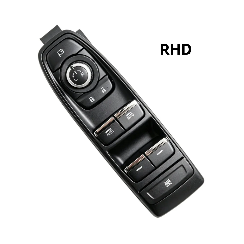 For Daily Driving Use Black Power Window Switch RHD Window Switch ABS Plastic Construction Direct Replacement Fit