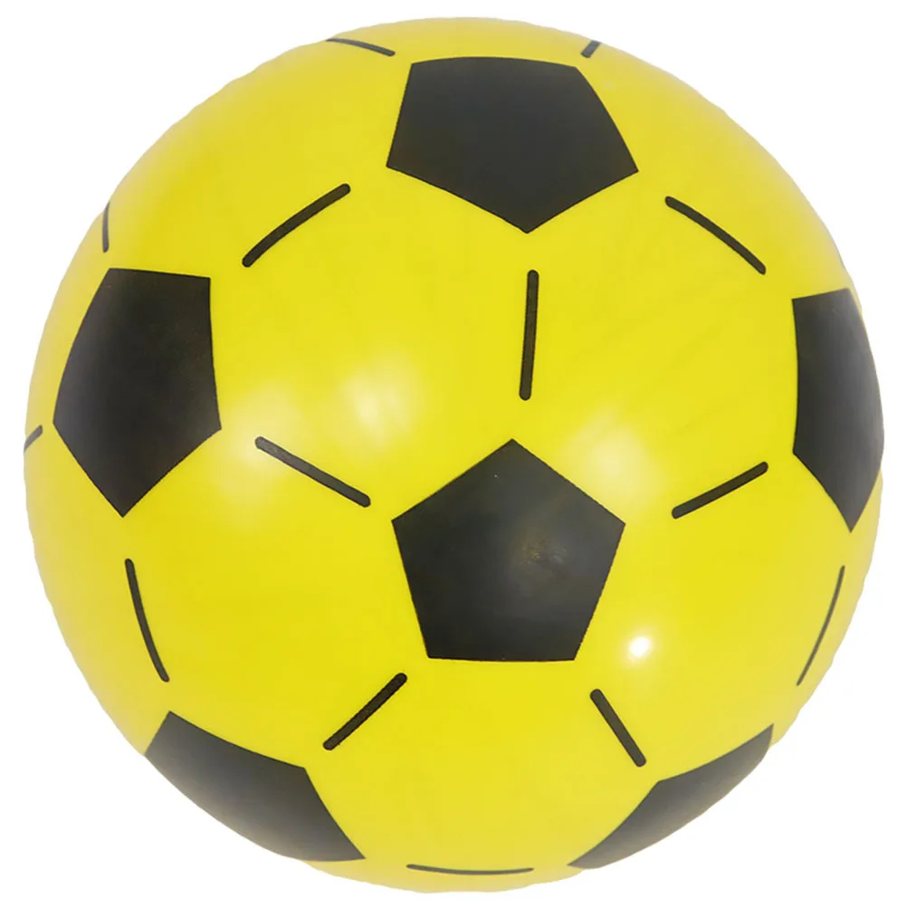 

10Pcs Party Inflatable Ball Soccer Style Bright Colors Add Joy to Kids Birthdays Sports Themes Beach Pool Gatherings