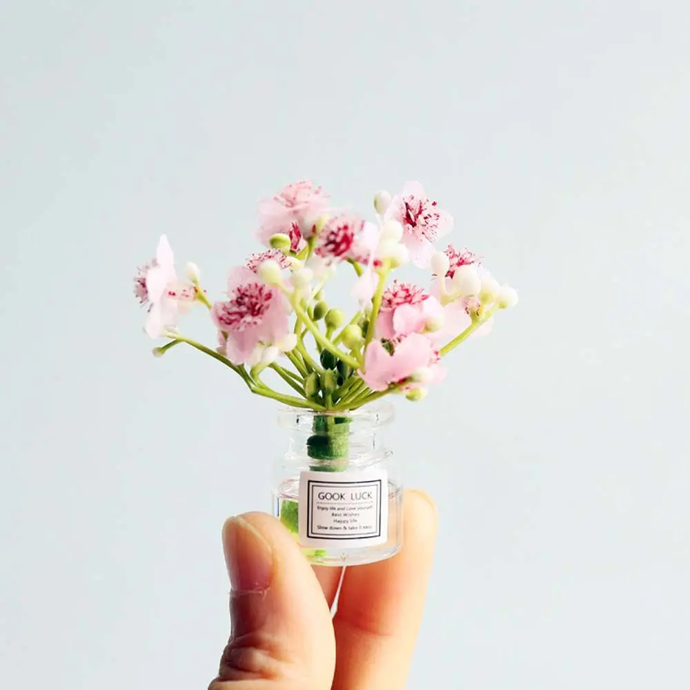 

Desktop Decor Dollhouse MIniature Dollhouse Accessories Simulation Potted Plants Doll House Decoration 1:12 Dollhouse Miniature