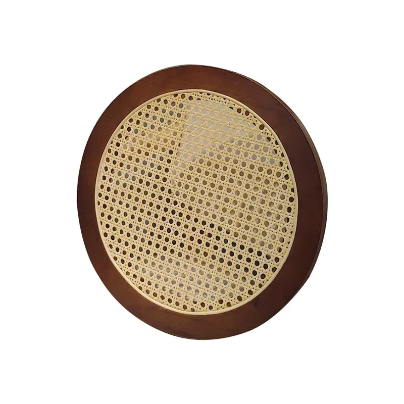 

Rattan tray photography props photo disc dinner plate Japanese decorative tray coffee table mat Korean ins blogger ornament