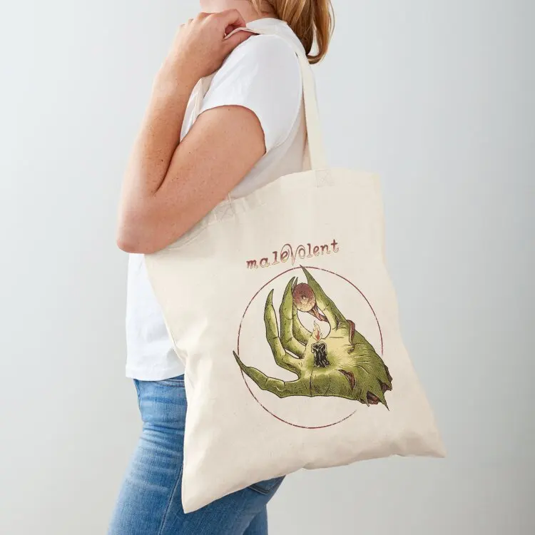 

Hand of Malevolence: Simple Tee Dark Tote Bag female bag shopping bag logo Woman shopper canvas tote