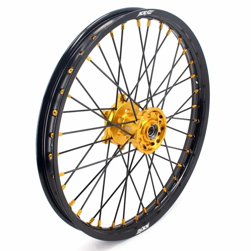 

【2025】 21/18 мотоциклетные колеса со спицами, набор дисков для SUZUKI DRZ400 DRZ400E DRZ400SM DRZ400S 2000-2024, алюминиевые золотые ступицы