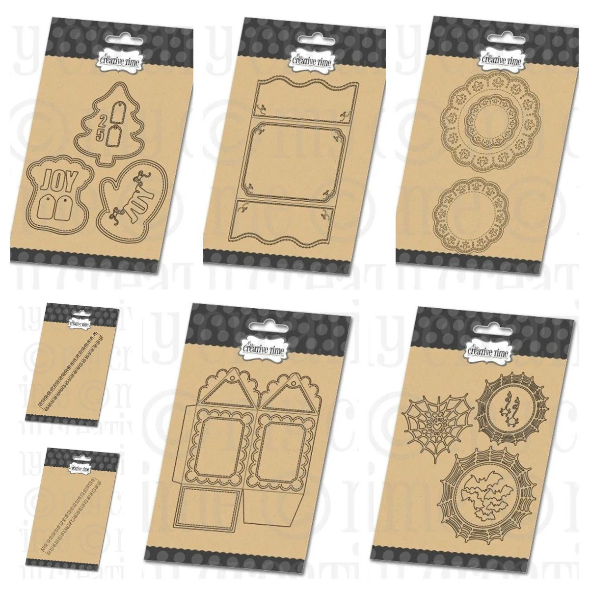 

Christmas Tag Dies Metal Cutting Dies For DIY Scrapbooking Diary Paper Card Decorative Craft Embossing Template Hallowmas New