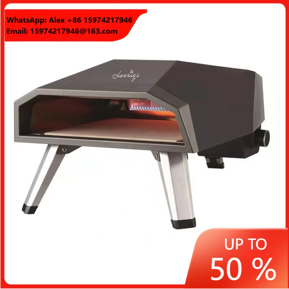 Hot Selling New Style BBQ Pizza Oven Outdoor Commercial Gas BBQ Grill Stainless Steel Portable Gas BBQ