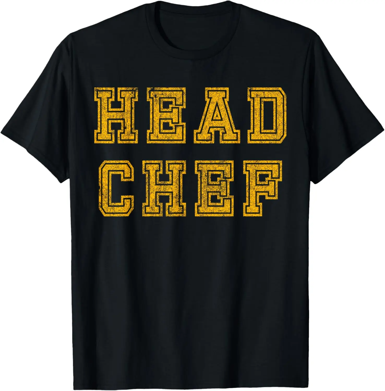 Head Chef T Shirt For Employees Of New Cafe Or Restaurant