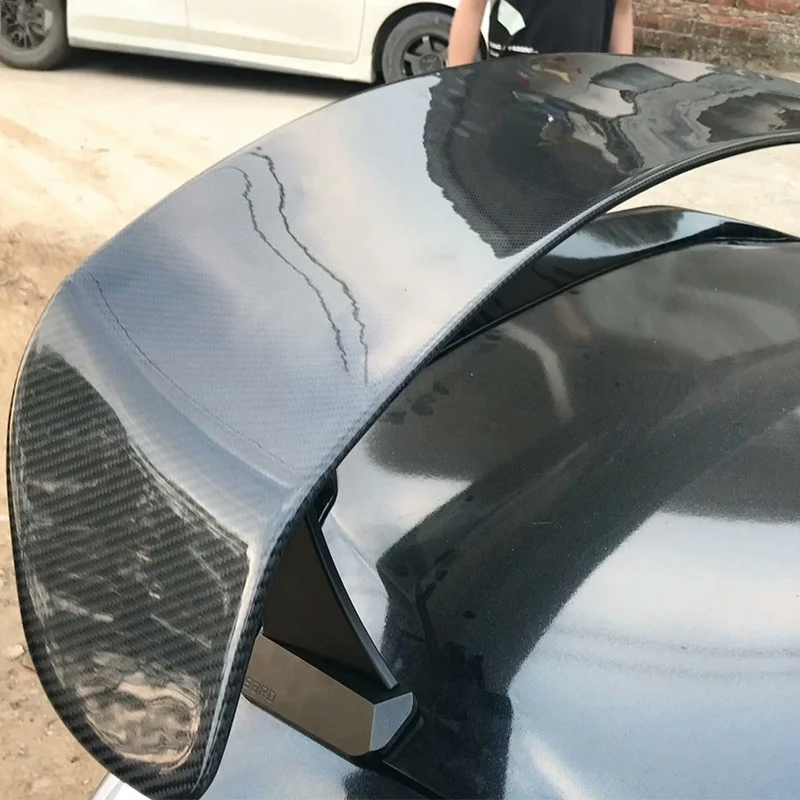 2019-2022 سبويلر خلفي من ألياف الكربون عالي الجودة لسيارة Mercedes Benz A-Class W177 A35L A200 سبويلر خلفي من ألياف الكربون
