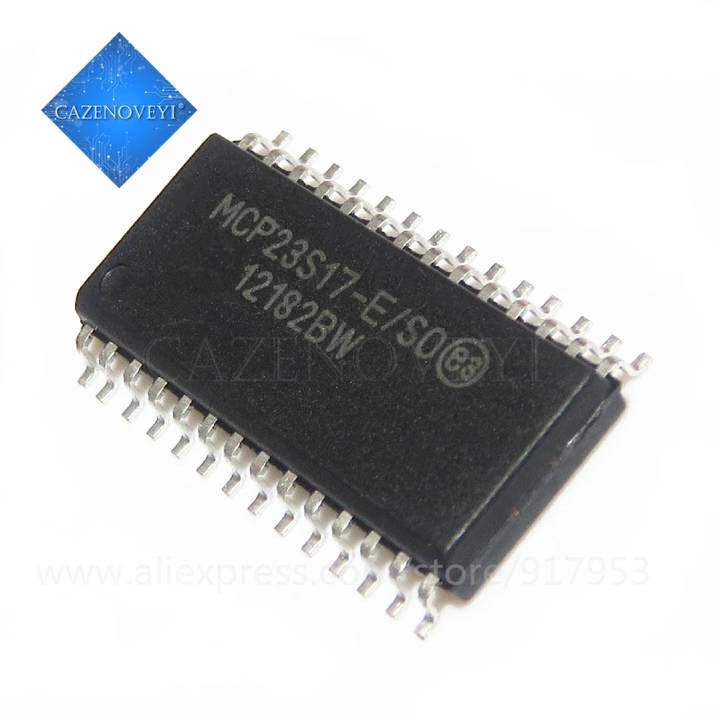 2pcs/lot MCP23S17-E/SO MCP23S17 SOP-28 In Stock