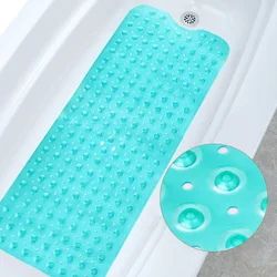 Non-Slip PVC Bath Mat with Suction Cup, Bathroom Bathtub Mats, 100cm * 40cm, 1PC