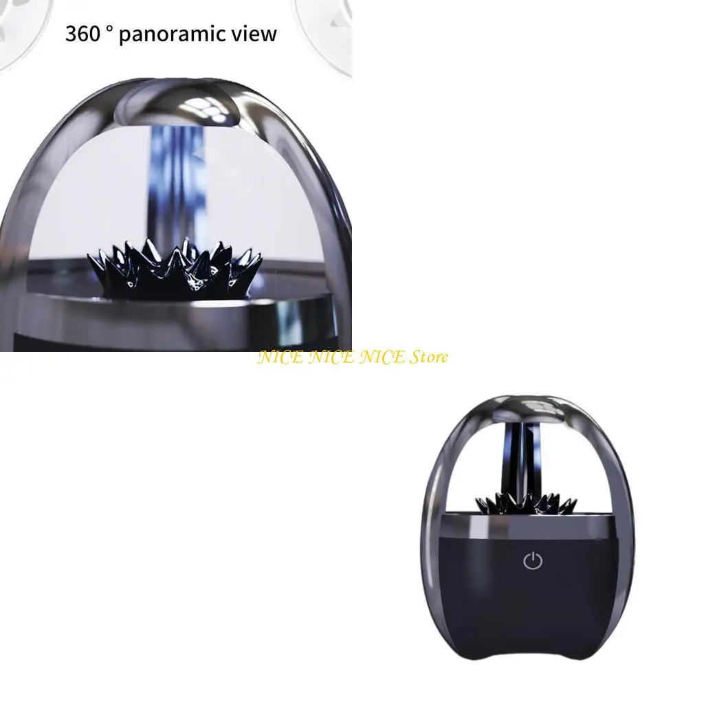 

Bluetoothcompatible 5.0 Magnetics Fluid Speaker with Dancing Ferrofluid and 360 Stereoes Sound for Unique Music Visualization