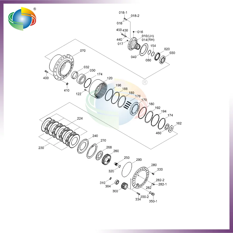 

ZGAQ-00100 ZGAQ-03209 K9006532 0734-309-762 WHEEL HUB OIL SEAL FOR HYUNDAI EXCAVATOR HL780-7A HL7803A R200W7 R200W7A R210W-9
