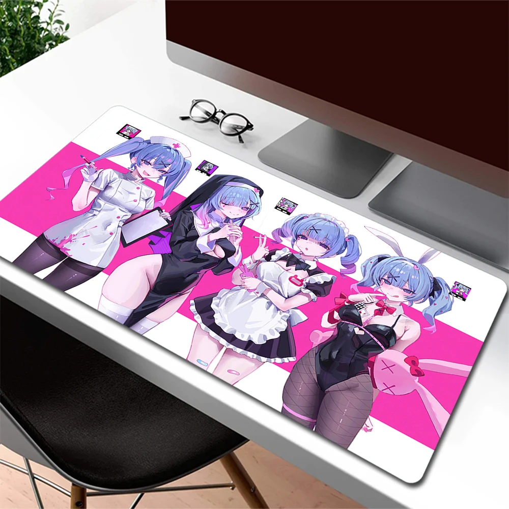 

Cute Sexy Anime Girl Mouse Pad Nsfw Large Gaming Mousepad Hentai Kawaii Big Boobs Mouse Mat Computer Desk Mat Otaku Keyboard Pad