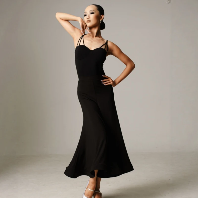 

Новая одежда для латинских танцев, женский костюм для бальных танцев, костюм для выступлений, платья для современных танцев для взрослых, костюмы для выступлений на сцене SL14892