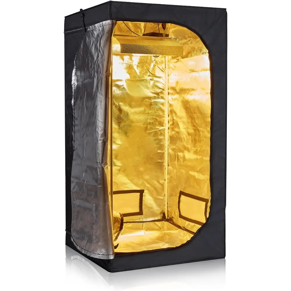 

Grow Tent for Hydroponic Indoor Growing System Dark Room Grow Boxes (32"x32"x63")