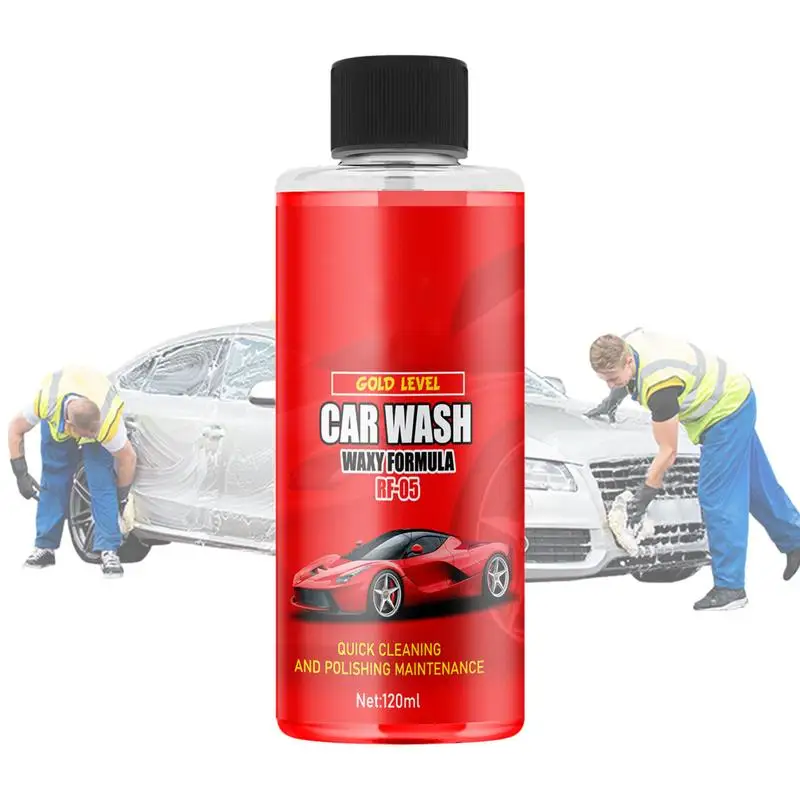 

Car Wash Car Polishing Maintenance 120ml Multi-purpose Scratch-Free Car Wash Liquid Car Detailing Quick And Easy For Cars SUVs