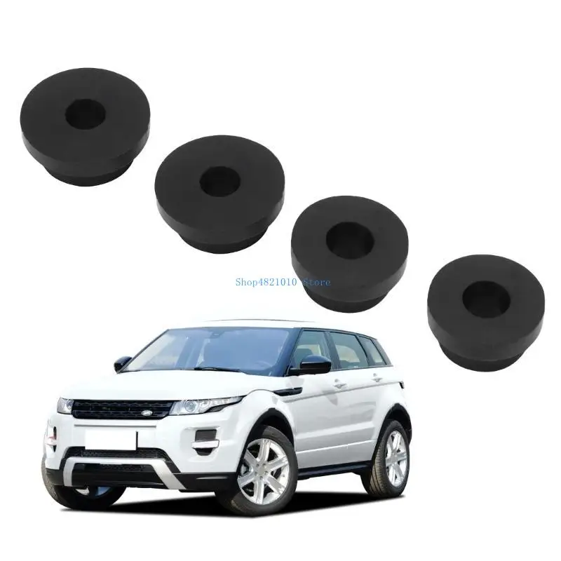 T3LF 4PCS 572312 رادياتير جبل جبل جلبة مضاد للهزات لاكتشاف Defender TD5
