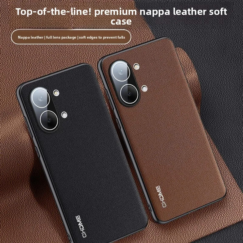 Luxuriöse Nappa-Leder Handyhülle für POCO X8 Pro Max F8 Ultra F7 Pro M8 Pro Redmi Note 15 14 Pro Plus Kamera Vollschutz-Cover