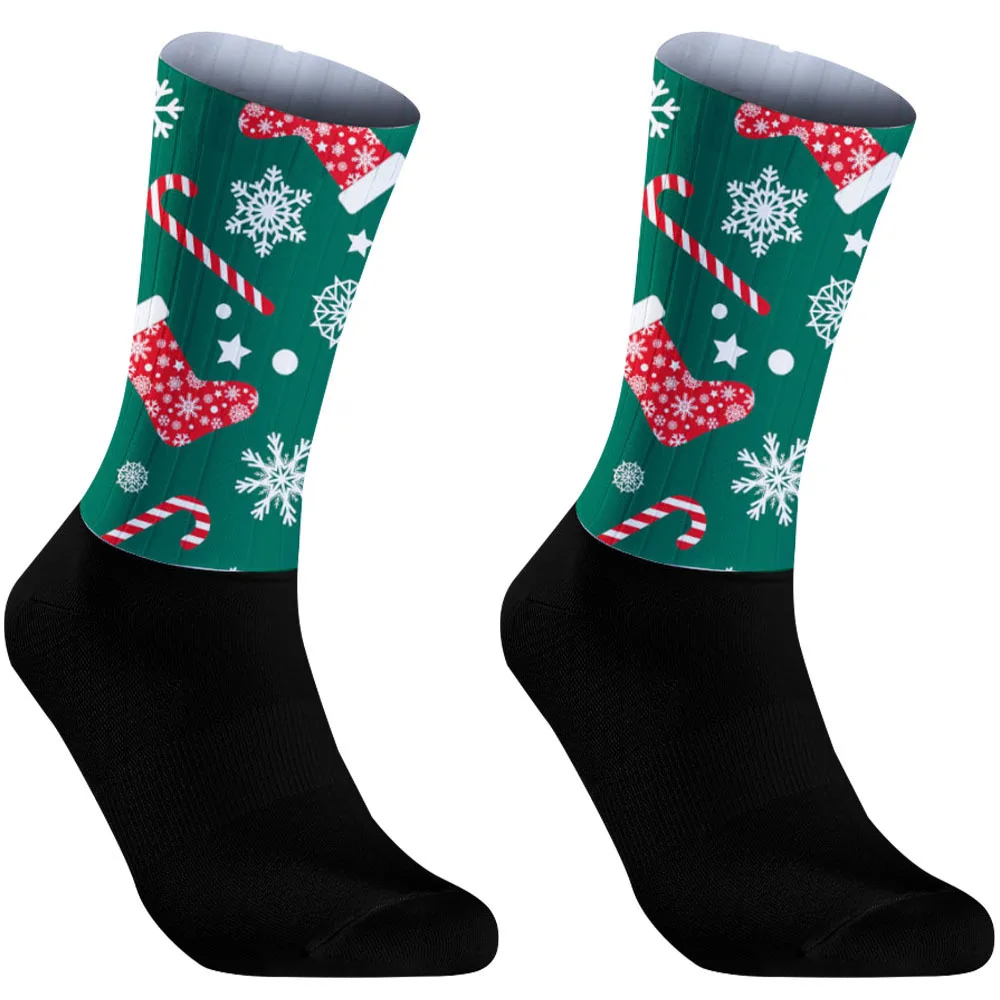 2025 Nuovi calzini ad alta elasticità senza tensione alla caviglia, zero segni di pressione dopo tre ore di ciclismo