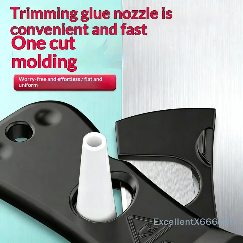 Adhesive Nozzle Cutter Manual Glue Nozzle Trimmer Glue Tube Tip Cutter Glass Glue Sealant Silicone Hose Cutting Tool Accessory