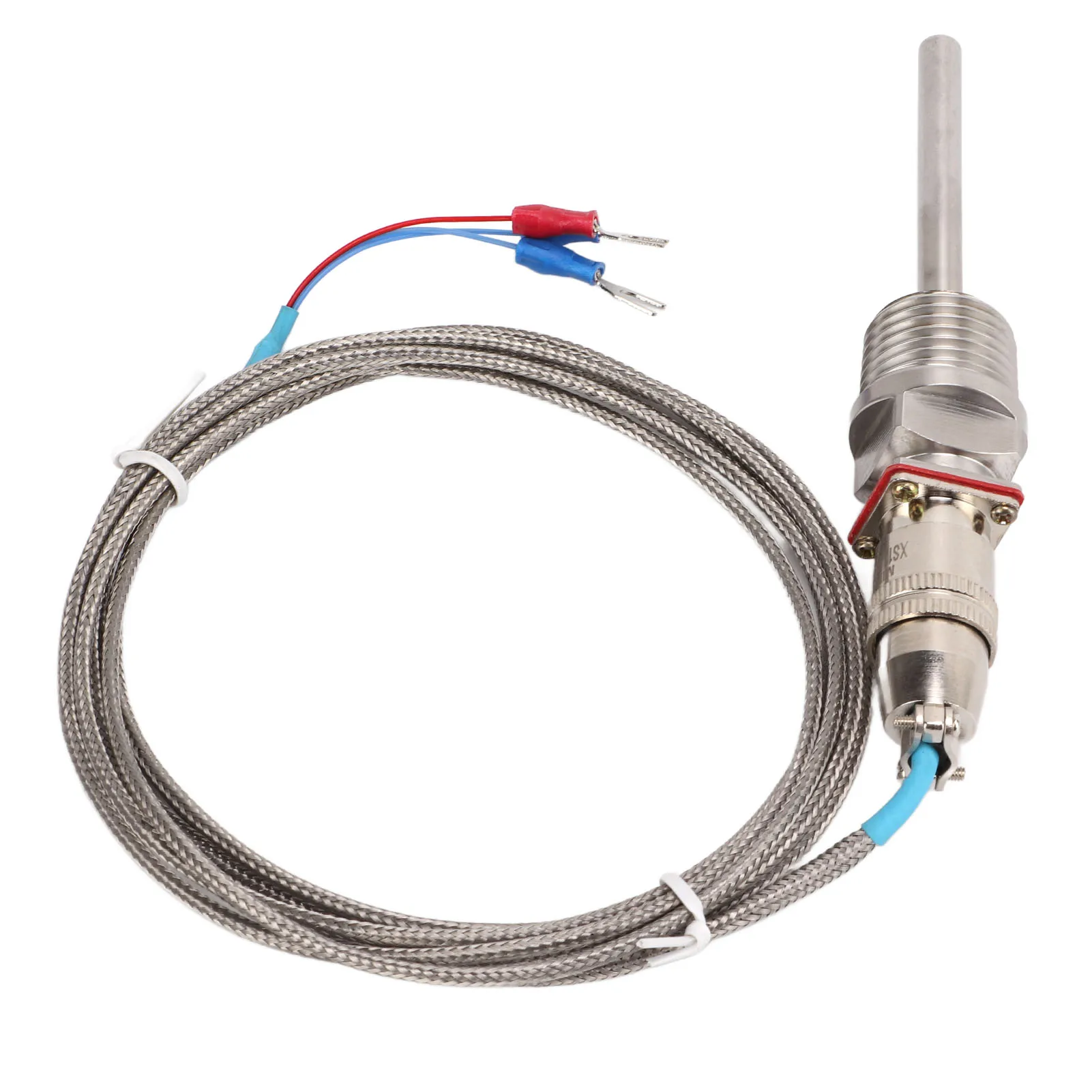 Stainless Steel Temperature Sensor Temperature Sensor PT100 Stainless Steel Temperature Probe with High Accuracy and Quick Respo